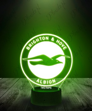 Brighton 16-цветная светодиодная настольная лампа PLEXIDO
