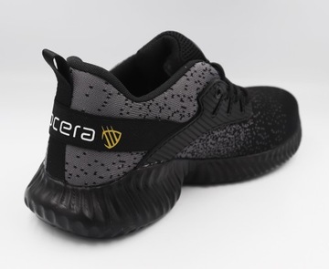 ЛЕГКИЕ СПОРТИВНЫЕ РАБОЧИЕ ОБУВИ С НОСКОМ ДЫШАЩИЕ СЕРЫЕ S1 39