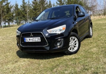 Mitsubishi ASX I SUV 1.6 MIVEC 117KM 2013 Mitsubishi ASX zarejestrowany, ZERO KOROZJI, klimatyzacja, ZERO KOROZJI