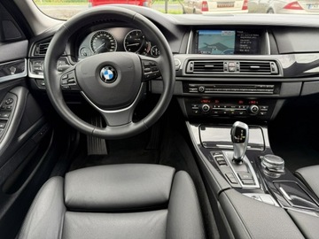 BMW Seria 5 F10-F11 Touring Facelifting 530d 258KM 2014 BMW 530 Serwisowany w ASO*Lift, zdjęcie 19