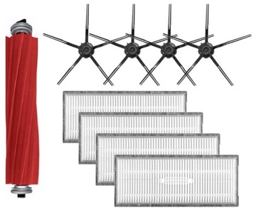 ZESTAW SZCZOTKI FILTRY MOPY DO ROBOROCK S7,S7 MAXV