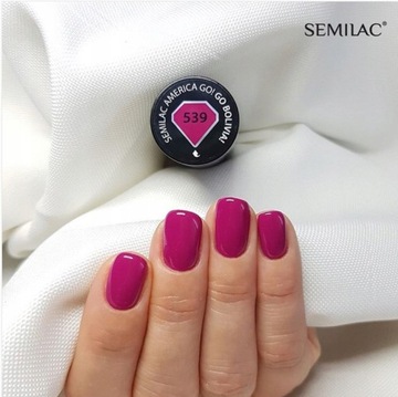 SEMILAC 539 Go Bolivia гибридный лак 7мл