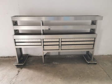 Стойка для автосервиса, оборудование для СТО, ALUCA DRAWERS