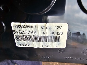 BUDÍKY PŘÍSTROJOVÁ DESKA LANCIA DELTA III 1.75 TBI AUTOMAT