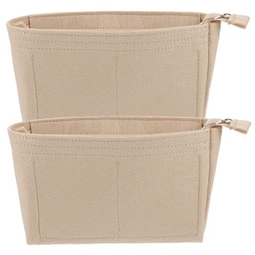 МАЛЕНЬКАЯ СУМКА-ВСТАВКА СУМКА-ВСТАВКА СТЕГАНАЯ КОСМЕТИЧЕСКАЯ СУМКА