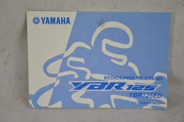 Instrukcja Obsługi Książka Yamaha YBR 125