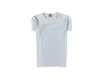 Hugo Boss orange tshirt męski klasyk logo unikat L