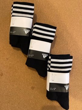 Skarpetki adidas MID CUT CREW SOCKS biały rozmiar 38-42