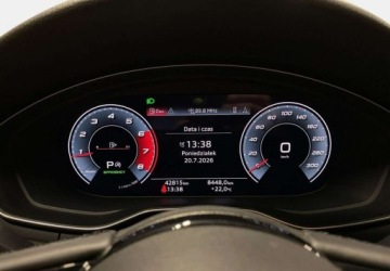 Audi A5 F5 Sportback Facelifting 2.0 40 TFSI 204KM 2020 Audi A5 Sportback Advanced 2.0 TFSI mHEV 204KM quattro 202021r., VAT 23, S, zdjęcie 12