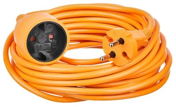 PRZEDŁUŻACZ 10m IP20 H05VV-F2x1,0 DO UŻYTKU NA ZEW