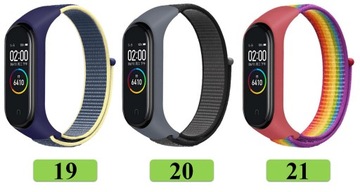 Opaska MIĘTOWA Zielona XIAOMI MI BAND 7 6 5 4