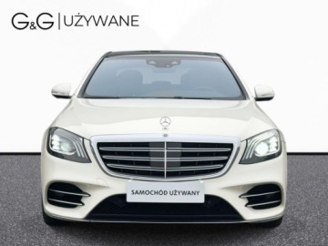 Mercedes Klasa S W222 Limuzyna wersja długa Facelifting 2.9 400d 340KM 2018 Mercedes-Benz Klasa S S 400 D 4MATIC PelnaOpcja SalonPolska SerwisASO VAT23, zdjęcie 4