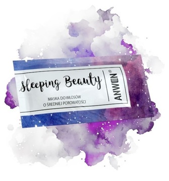 ANWEN Maska Sleeping Beauty włosy Średnioporowate