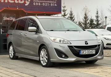 Mazda 5 II 2.0 MZR 150KM 2012 Mazda 5 2.0BENZ. 150KM Xenon Klima Tempomat 7 Foteli ZAREJESTROWANY 2.0, zdjęcie 4