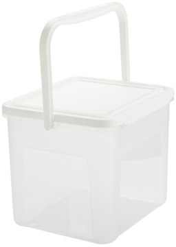 Контейнер Корзина для капсул с порошком для моющих средств Rotho 4,5 л Прозрачный