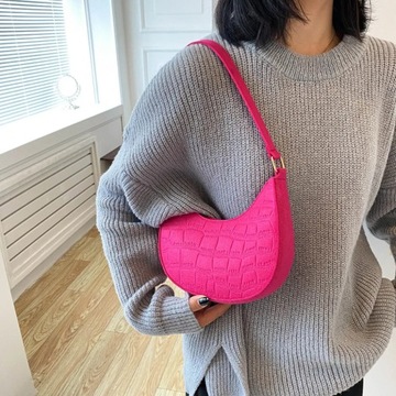 Fashion Women Handbag Solid Color Casual Mini Unde