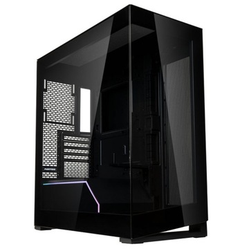 OBUDOWA PHANTEKS NV5 ARGB TEMPERD GLASS BLACK USB 3.2 PANEL SZKLANY