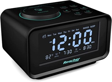 Radio sieciowe FM z zegarem reacher k2-pro P10D48