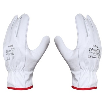 ПЕРЧАТКИ ДЛЯ TIG СВАРКИ, КОРОТКАЯ ПЕРЕДНЯЯ КОЖАНАЯ, РАЗМЕР 8