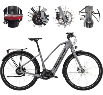 Велосипед Електричний Діамант ОПАЛ ESPRIT+ 27,5 Bosch Підсилювач Гідравліка