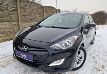 Hyundai i30 II Wagon 1.4 CVVT 100KM 2013 Hyundai i30 1.4OryginalGrzaneFotele Czujniki Parkowania Led 1.4 99KM