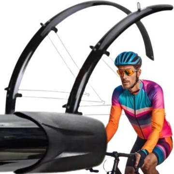 Blatníky na kolo 26'' Orion Italy černé s lapačem 2024 Odolné Styl