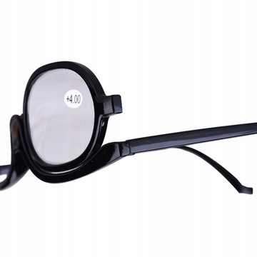 УВЕЛИЧИВАЮЩИЕ ОЧКИ ДЛЯ МАКИЯЖА ГЛАЗ 4.00 + ЧЕРНЫЕ