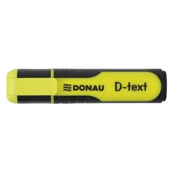 Zakreślacz DONAU D-Text - żółty