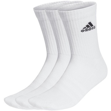 Skarpety adidas Cushioned Crew Socks 3P białe HT3446 37-39