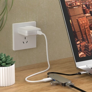Док-станция USB C Hub из алюминиевого сплава 4 в 1