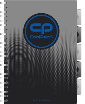 Kołozeszyt CoolPack A4/100 Gradient Grey DUŻY