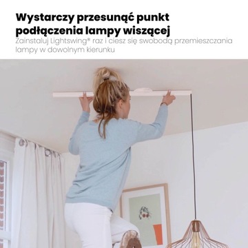 Lightswing Single 90 Подвесная система для одного светильника