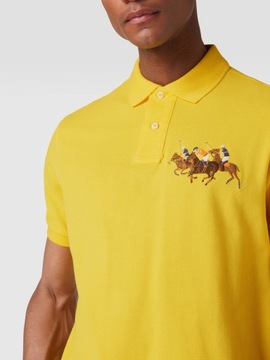 Koszulka polo męska POLO RALPH LAUREN żółta M