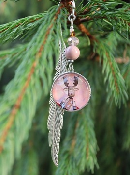 ЗАКЛАДКА ОЛЕНЬ ПОДАРОК ​​САНТА-КЛАУСУ