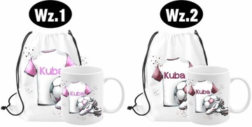 НАБОР СУМКИ-КРУЖКИ ДЛЯ ФУТБОЛИСТА ВАШЕ ИМЯ