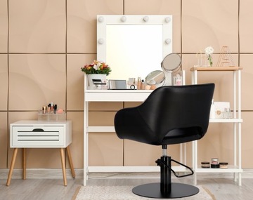 Fotel fryzjerski barberski hydrauliczny do salonu fryzjerskiego Retro