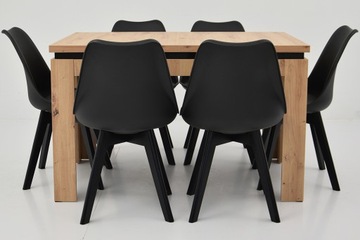 Meble kuchenne STÓŁ plus 6 krzeseł Z PODUSZKĄ