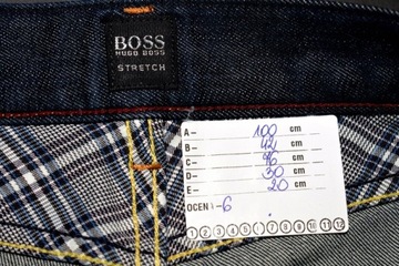 48 ## HUGO BOSS ## MĘSKIE SPODNIE JEANSY 32/30