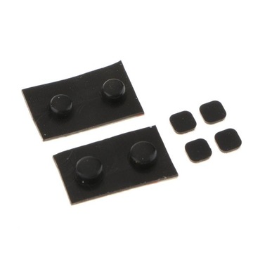 Комплект крышек из 8 предметов с черными винтами на ножках