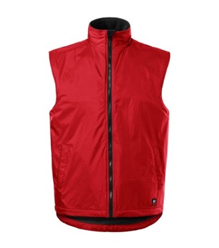 DOPASOWANA kamizelka męska BODYWARMER Rip-Stop Polar Czerwona XL