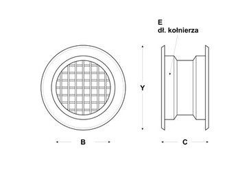 СЕРЕБРЯНЫЙ ВЕНТИЛЯЦИОННЫЙ РУКАВ ДВЕРНОЙ РУКАВ