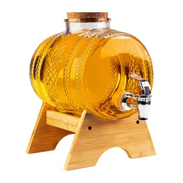 BECZKA BECZUŁKA 5L Z KRANIKIEM BIMBER SOK WHISKY WÓDKĘ WINO WESELE PREZENT