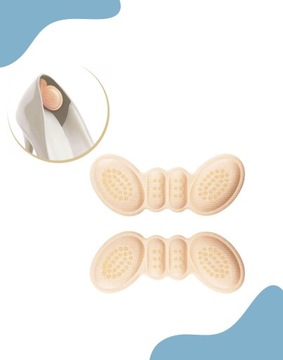 3 НАБОР СТЕЛЕК ИЗ МЯГКОЙ ПРОТИВОИЗНОСНОЙ ПЕНЫ ДЛЯ ОБУВИ С НАБОРОМ НА ПЯТКЕ