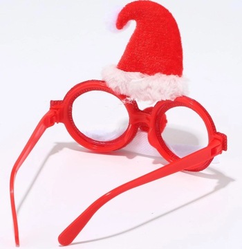 РОЖДЕСТВЕНСКИЕ ОЧКИ ГЛАЗА САНТА КЛАУС РОЖДЕСТВЕНСКОЕ ПЛАТЬЕ ВЕЧЕРИНКА