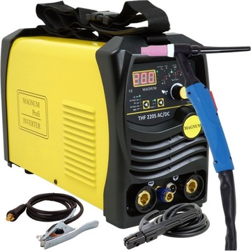 Spawarka Magnum TIG 200 AC DC MMA HF Puls 230V