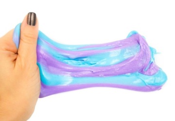 СЛАЙМ СЛОЙКА СЕНСОРНЫЙ ПЛАСТИК ДВА ЦВЕТА - СЛАЙМ ГЛЮТЕК