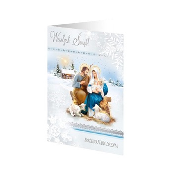 KARNET LAURKA KARTKA ŚWIĘTA BN KOPERTA OPŁATEK II