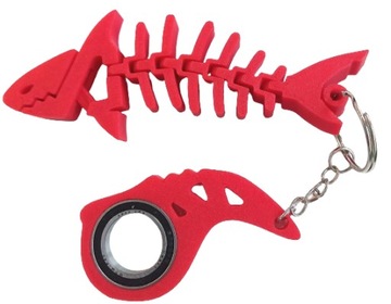 Брелок KEYRAMBIT KEYSPINNER Керамбитовый брелок SHARK!!!