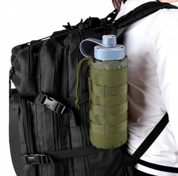 Туристический тактический подсумок с бутылкой воды Molle.