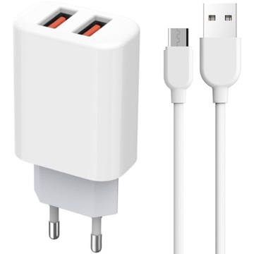 Зарядное устройство с кабелем для SAMSUNG Galaxy S6 Edge+ Plus